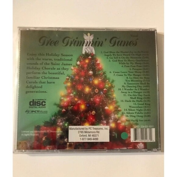 Tree Trimming Tunes CD - Picture 2 of 2